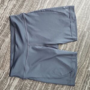 Adidas gray 5" bike shorts size medium